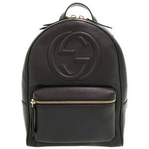 GUCCI Soho Chain Backpack Black
